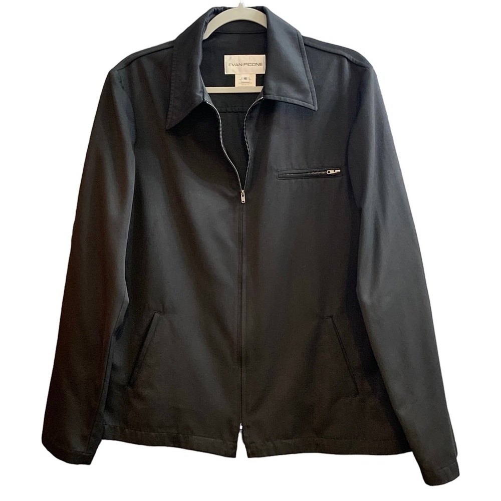 Evan Picone light zip up jacket size 16